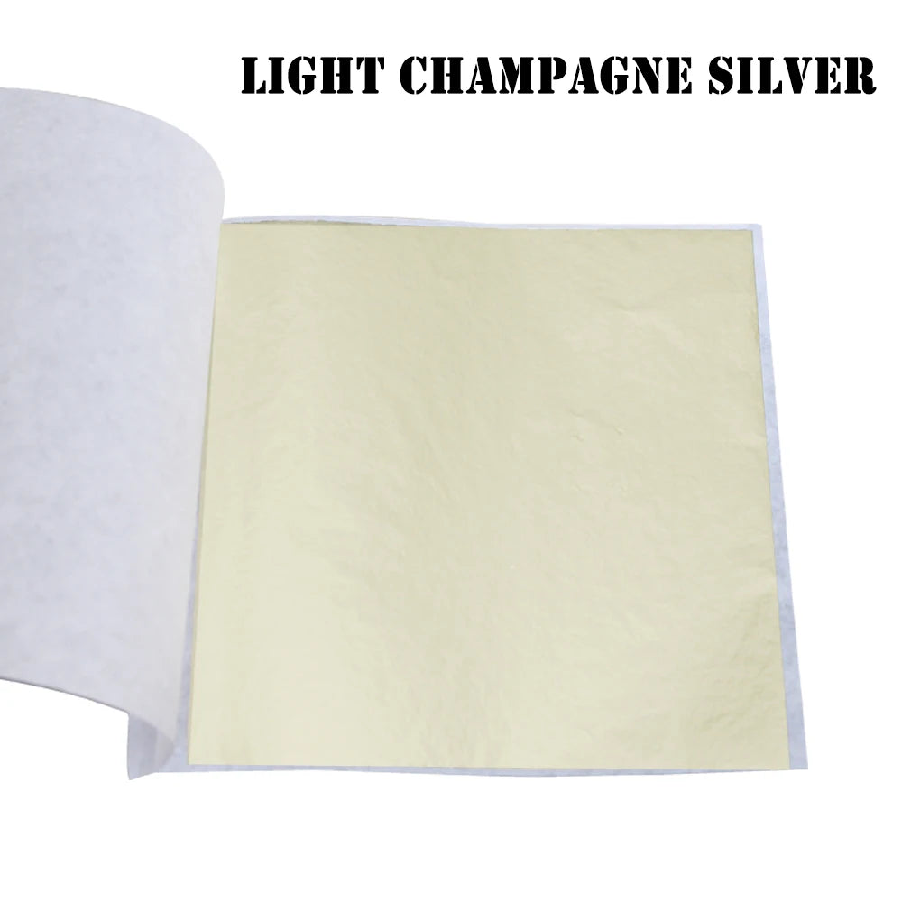 Imitation Gold Leaf Gild Foil 10Sheets 8x8.5cm