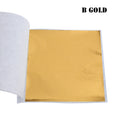 Imitation Gold Leaf Gild Foil 10Sheets 8x8.5cm