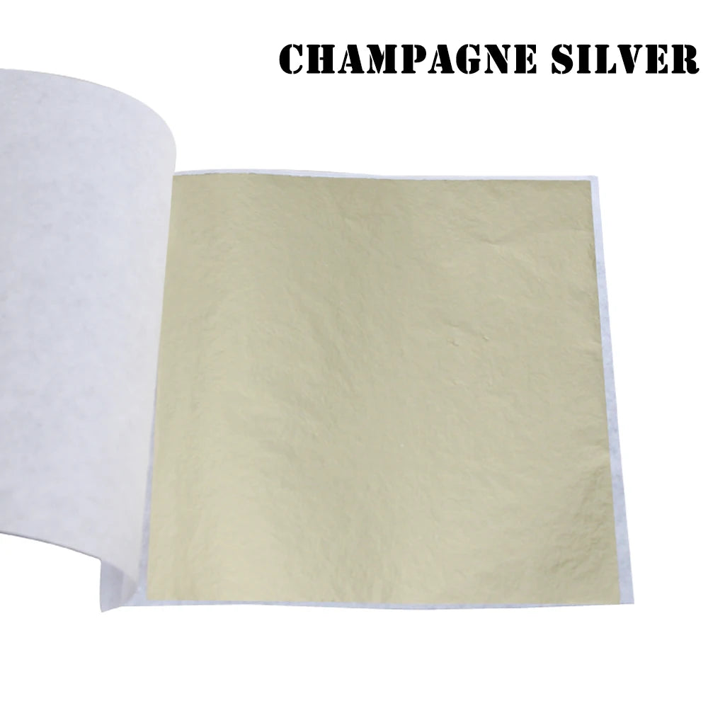 Imitation Gold Leaf Gild Foil 10Sheets 8x8.5cm