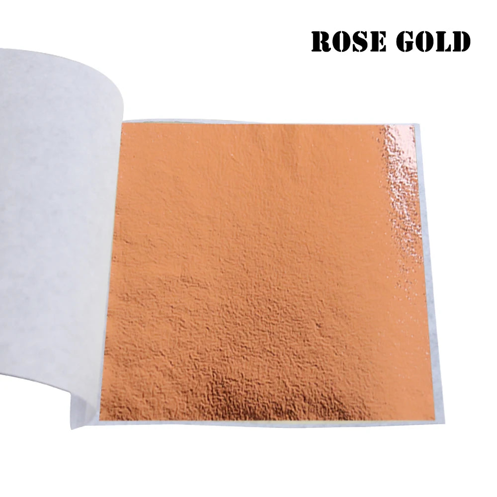 Imitation Gold Leaf Gild Foil 10Sheets 8x8.5cm