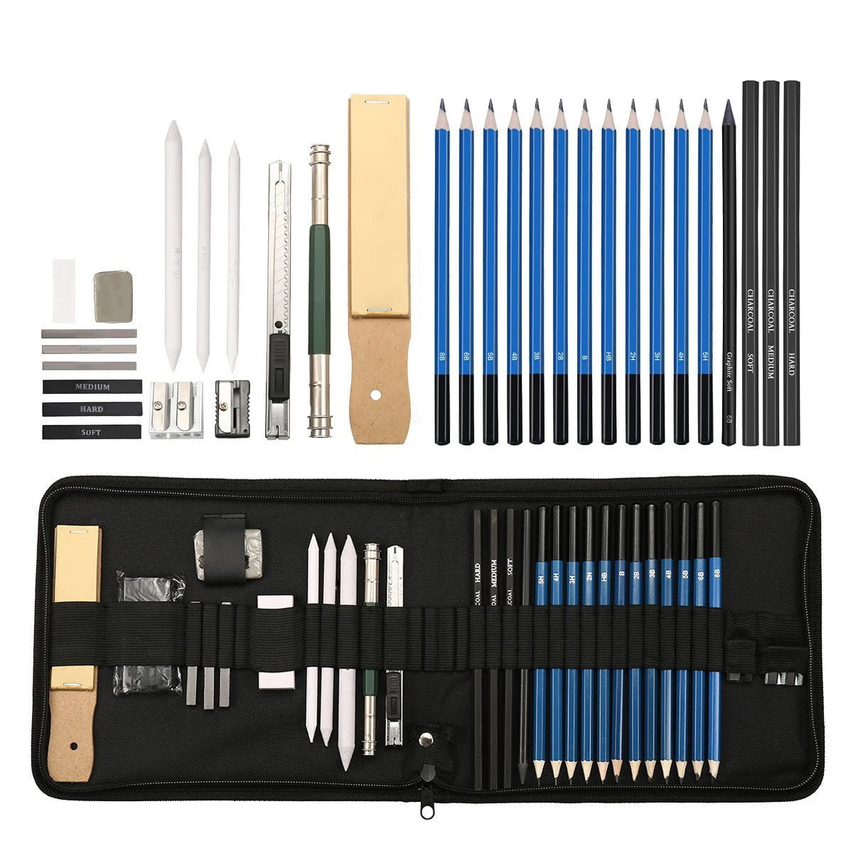 32pcs Sketching Pencil Set