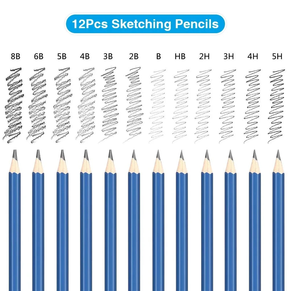 32pcs Sketching Pencil Set