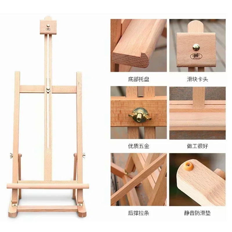 Wooden Tabletop Easel