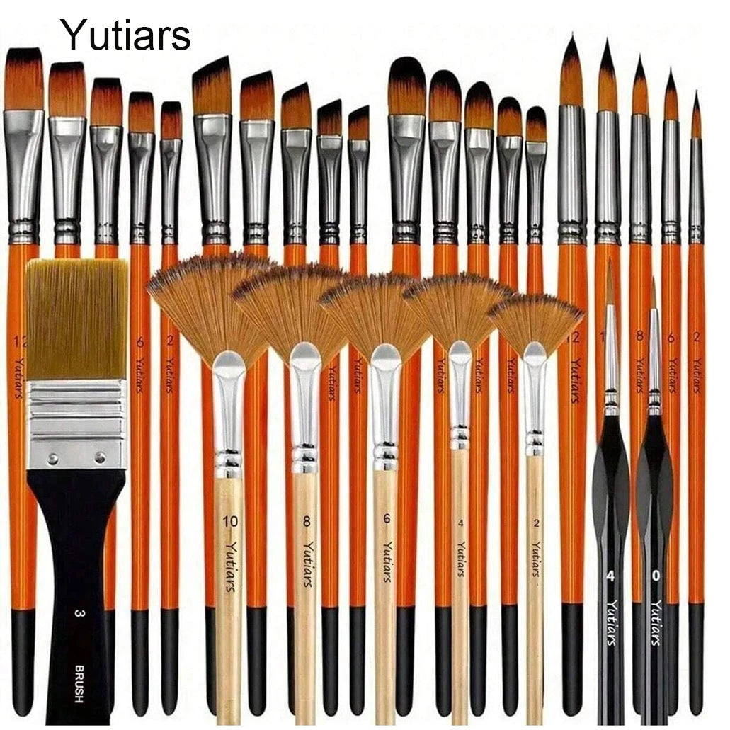 Premium Nylon Bristle Brush Set