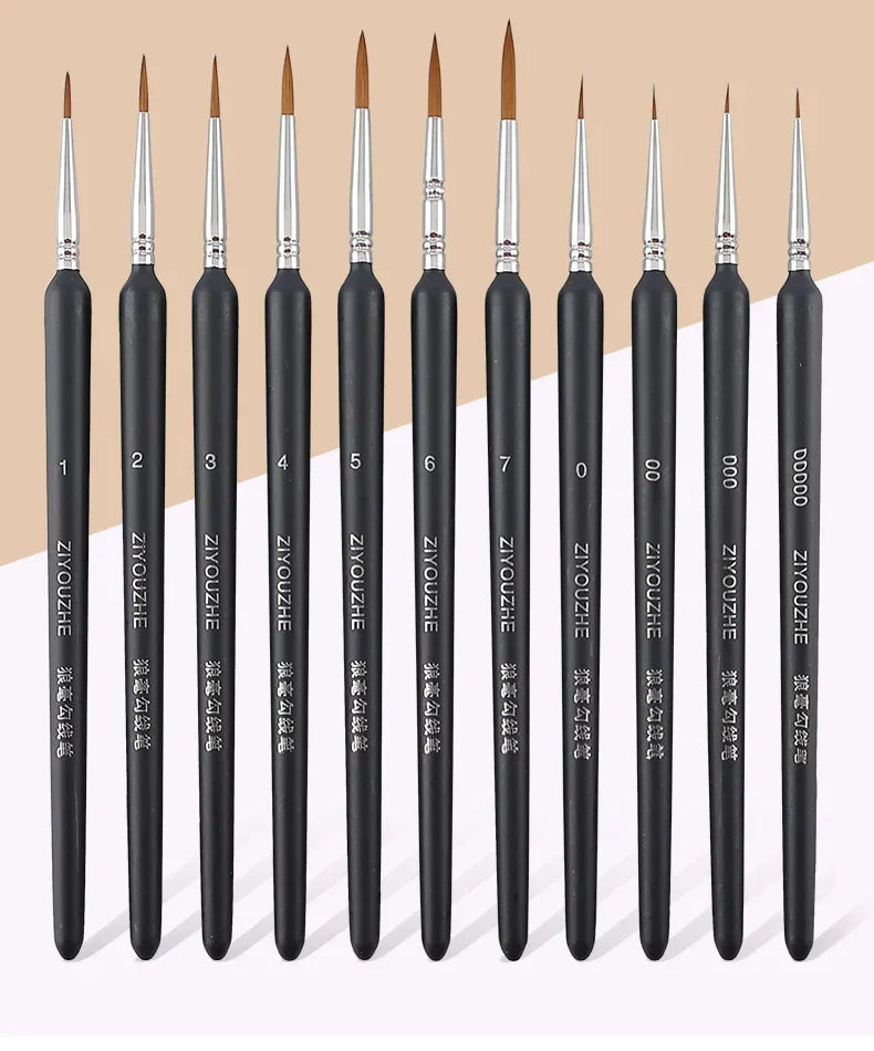 11Pcs Brushes