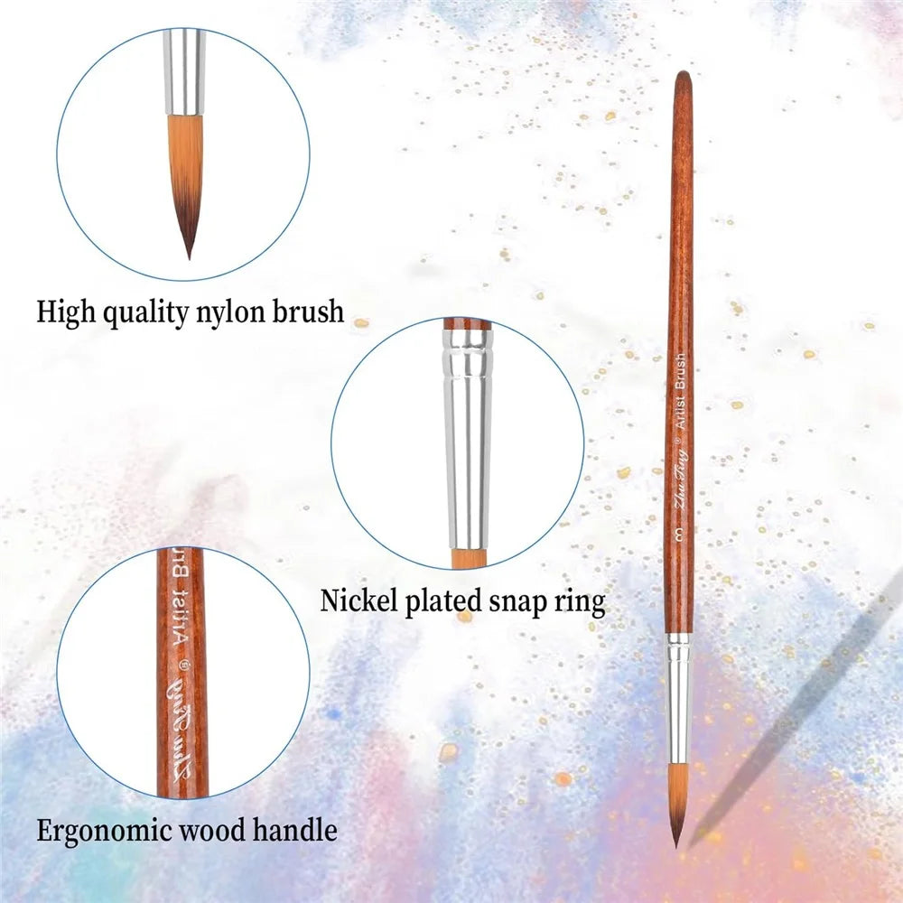 Paint Brushes 12pcs Set