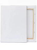 8x10 Inch 100% Cotton Primed Canvas Boards - Professional Stretched Painting Panels for Acrylic/Oil & DIY Art Studio Supplies