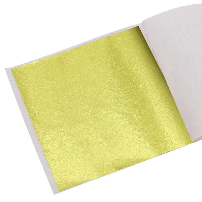 Imitation Gold Leaf Gild Foil 10Sheets 8x8.5cm