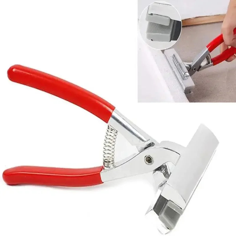 12cm Oil Painting Pliers ,Red Handle Clamp Cloth Stretched Canvas Pliers,Painting Stretch Fabric Clamp Pliers Art Supplies