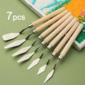 7Pcs Palette Knives