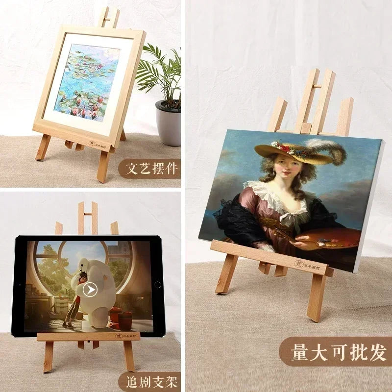 Wooden Tabletop Easel