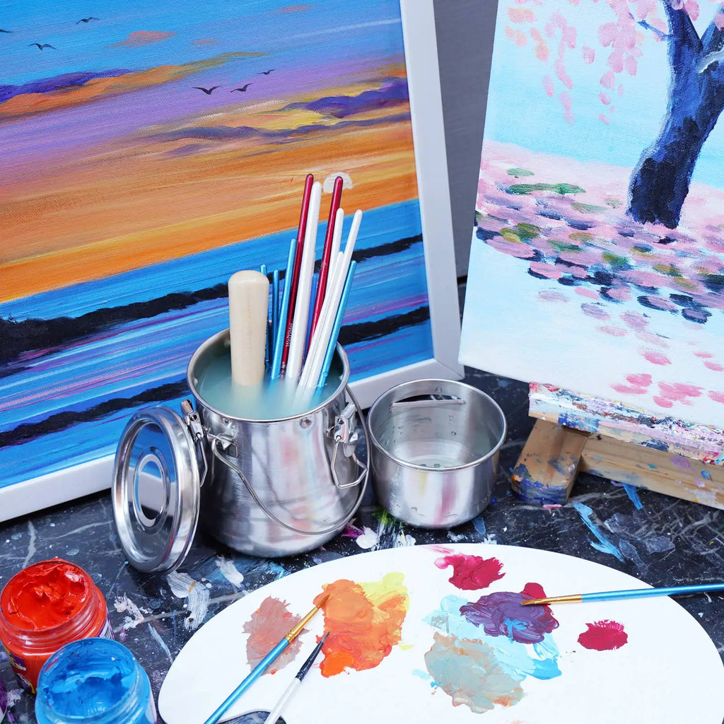 Stainless Steel Paint Brush Cleaner