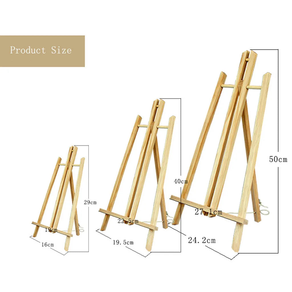 Natural Wood Made Easel