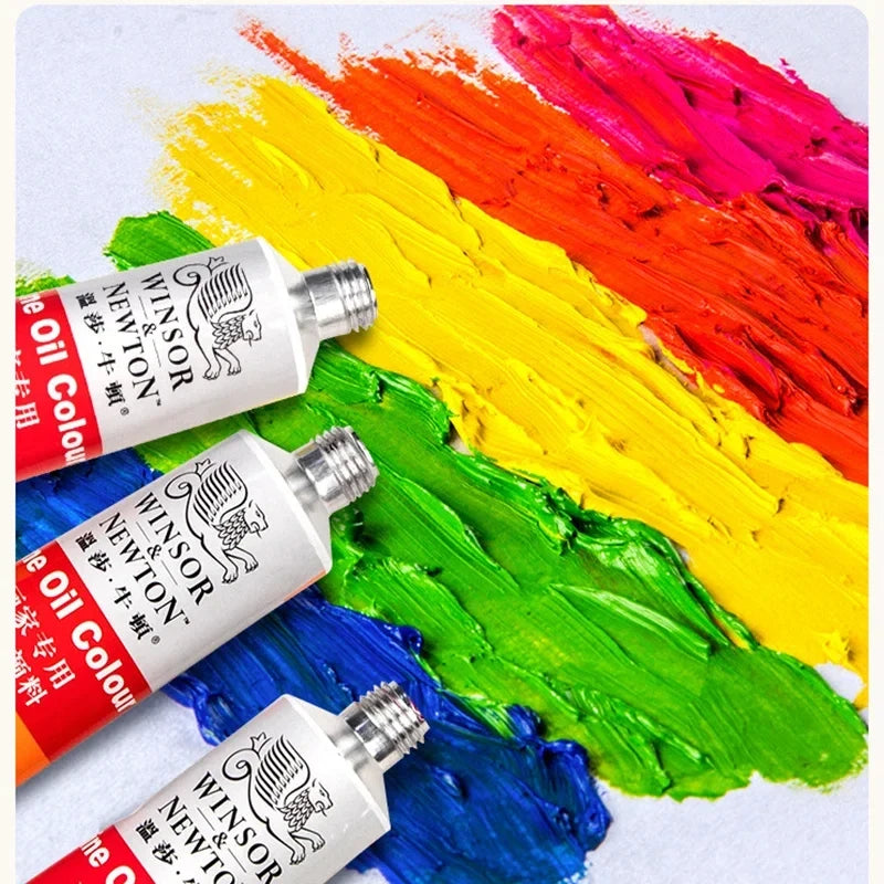 170ml Large Tubes Oil Paint Non-Toxic Excellent Tinting Strength Mixable for Canvas Painting Artists Beginners DIY Art Supplies