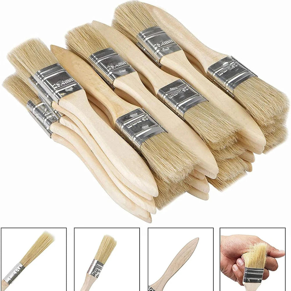 hog bristle chip brushes 10/20/30pcs
