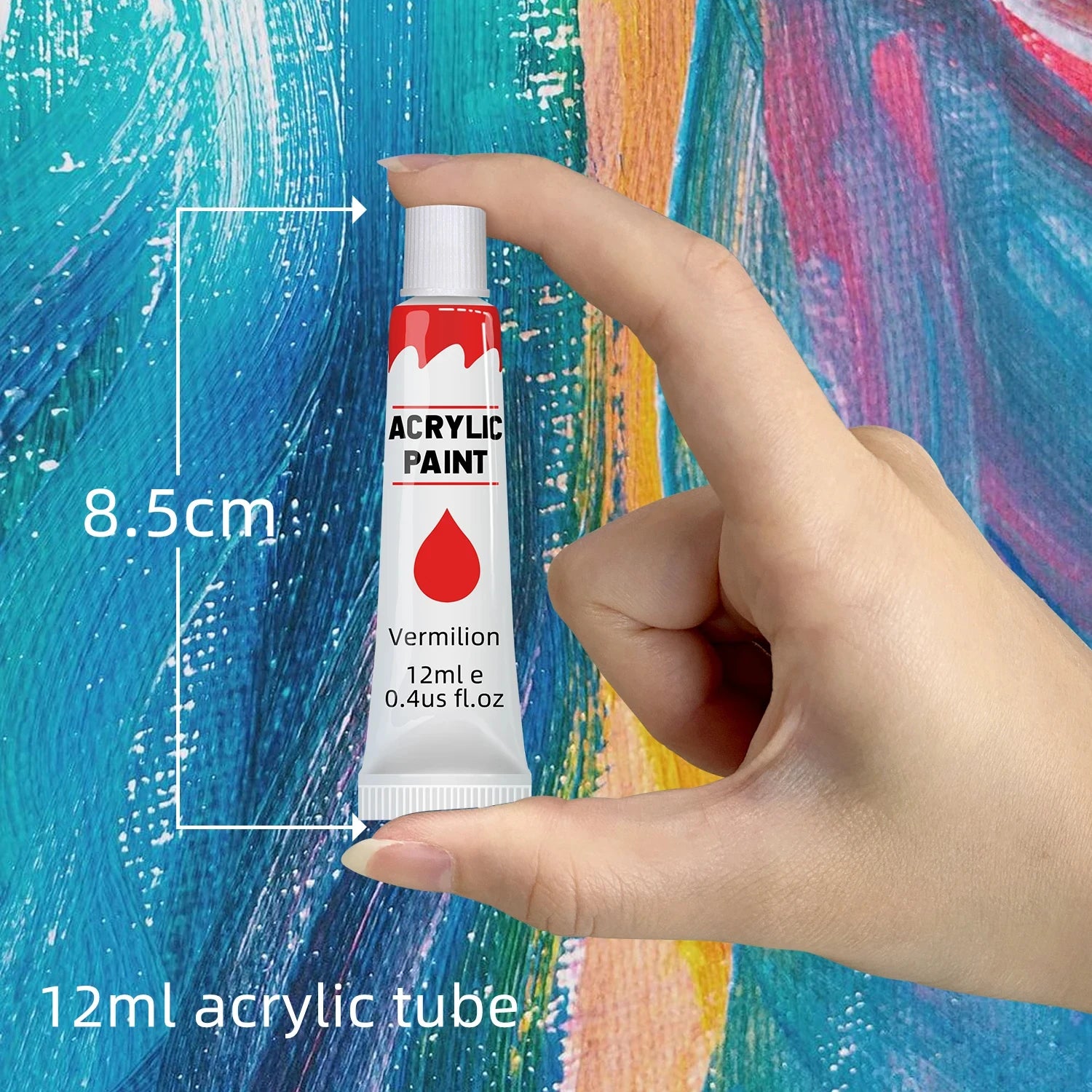 Acrylic Paints Set (12 or24 Colors)