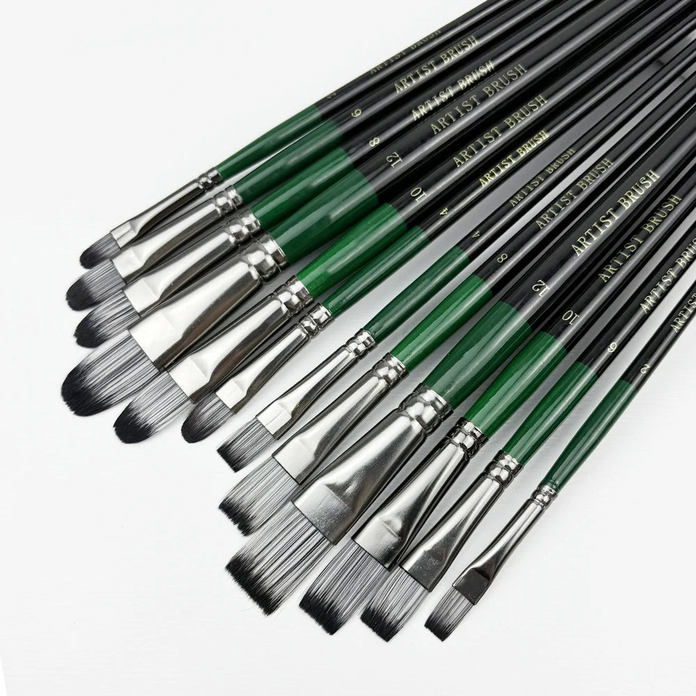 6 to 24pcs Professional Artist Brush Set