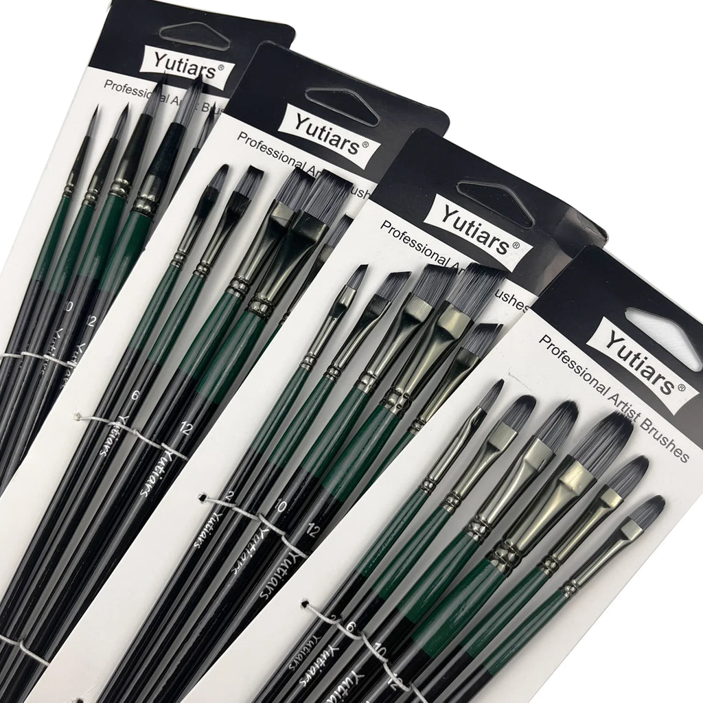 6 to 24pcs Professional Artist Brush Set