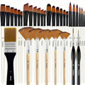 Premium Nylon Bristle Brush Set