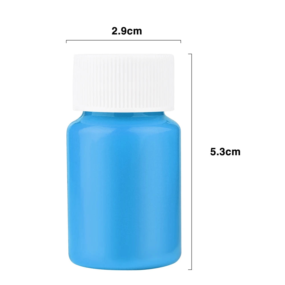 20/30g Fluorescent Pigment Long-Lasting Luminous Paints Auto Glow Glow In Dark Acrylic Paints For Artwork Party Supplies
