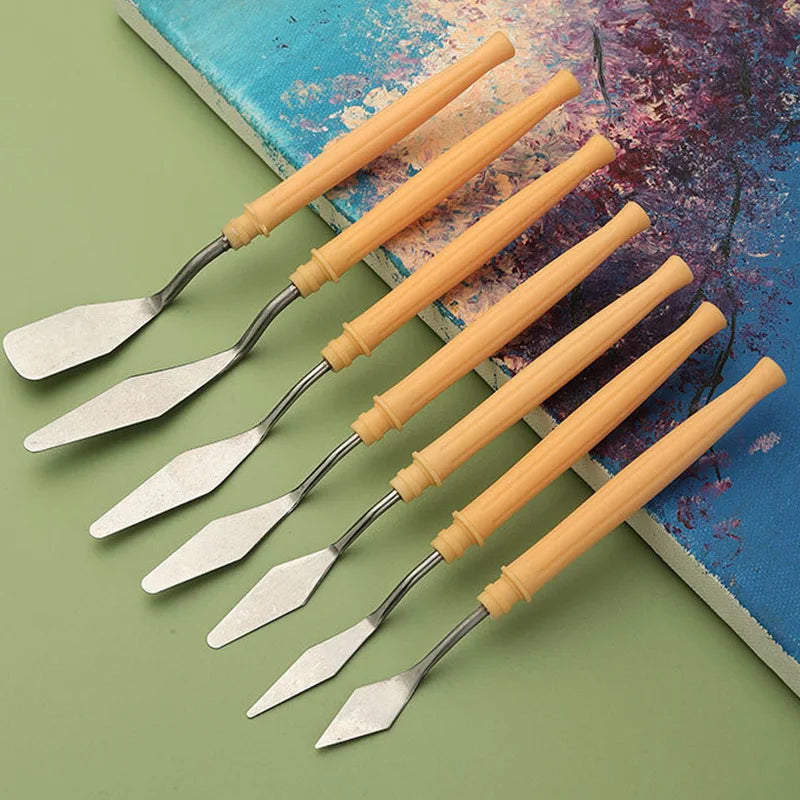 7Pcs/Set Painting Knives