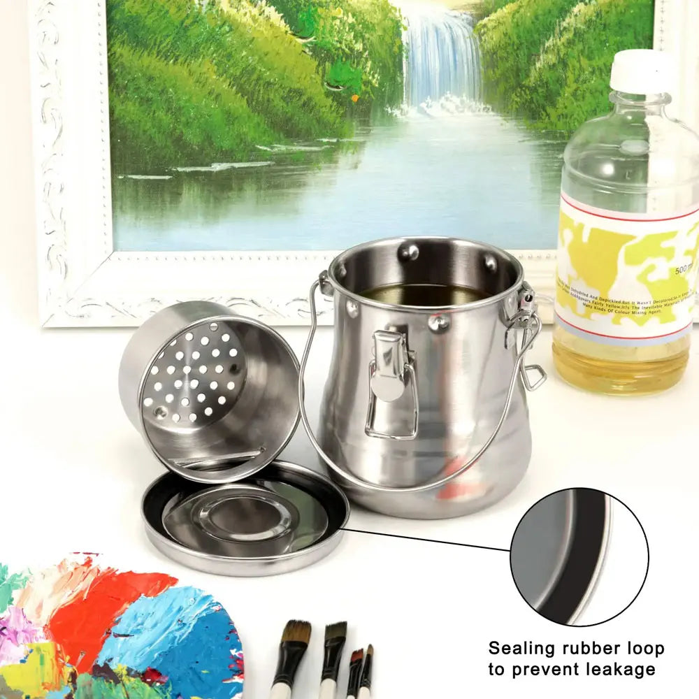 Stainless Steel Paint Brush Cleaner