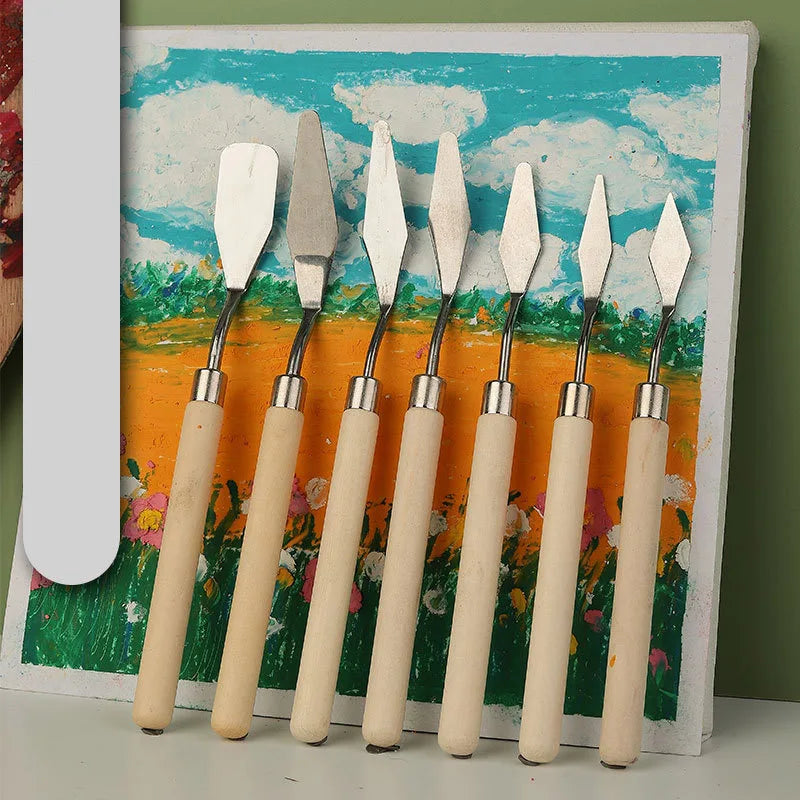 7Pcs Palette Knives