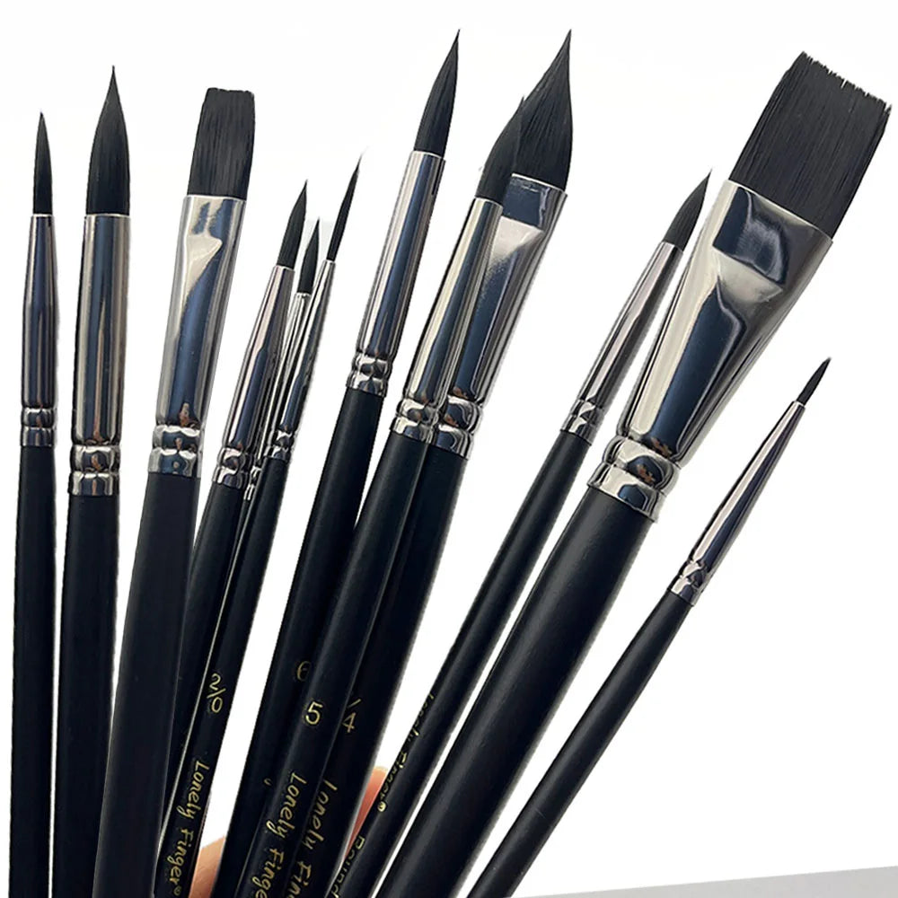 Professional Watercolor Paint Brushes