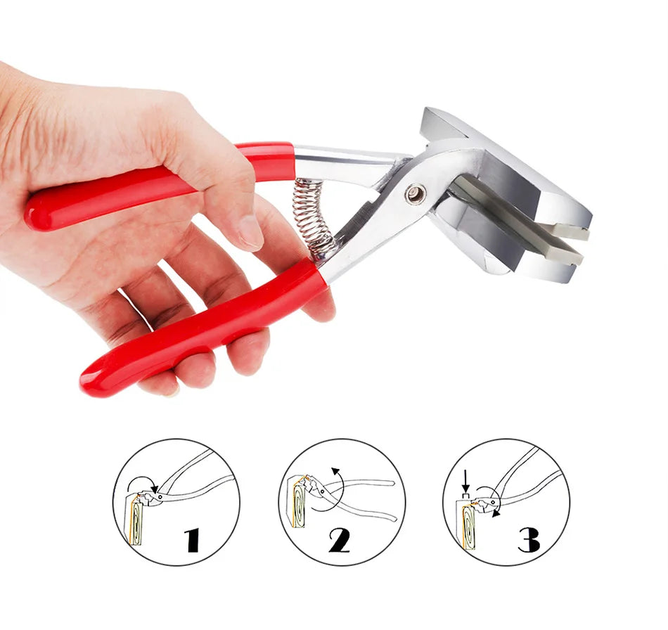 Art Alloy Canvas Stretching Pliers Spring Handle for Stretcher Bars Artist Framing Tool 12CM Width Red Shank Oil Painting Tool