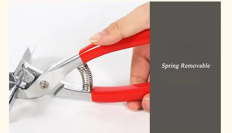 12cm Oil Painting Pliers ,Red Handle Clamp Cloth Stretched Canvas Pliers,Painting Stretch Fabric Clamp Pliers Art Supplies