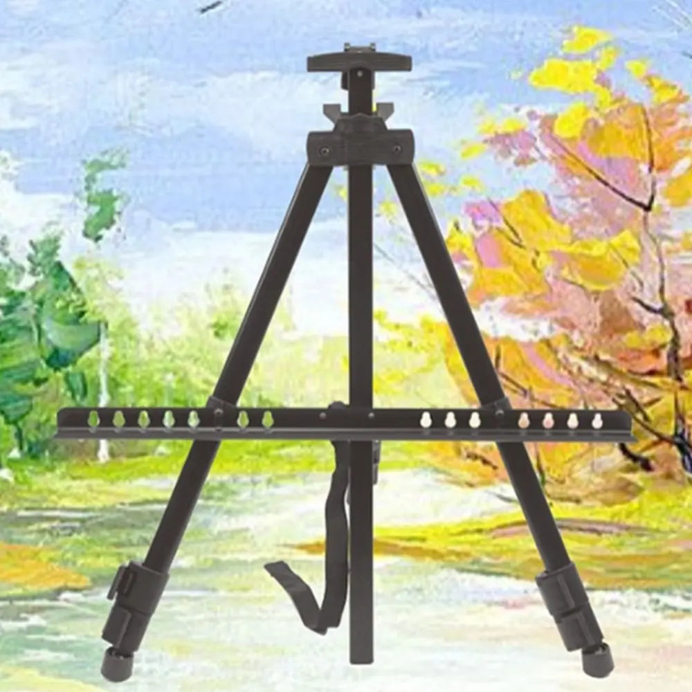 Adjustable Sketch Easel Black Silver