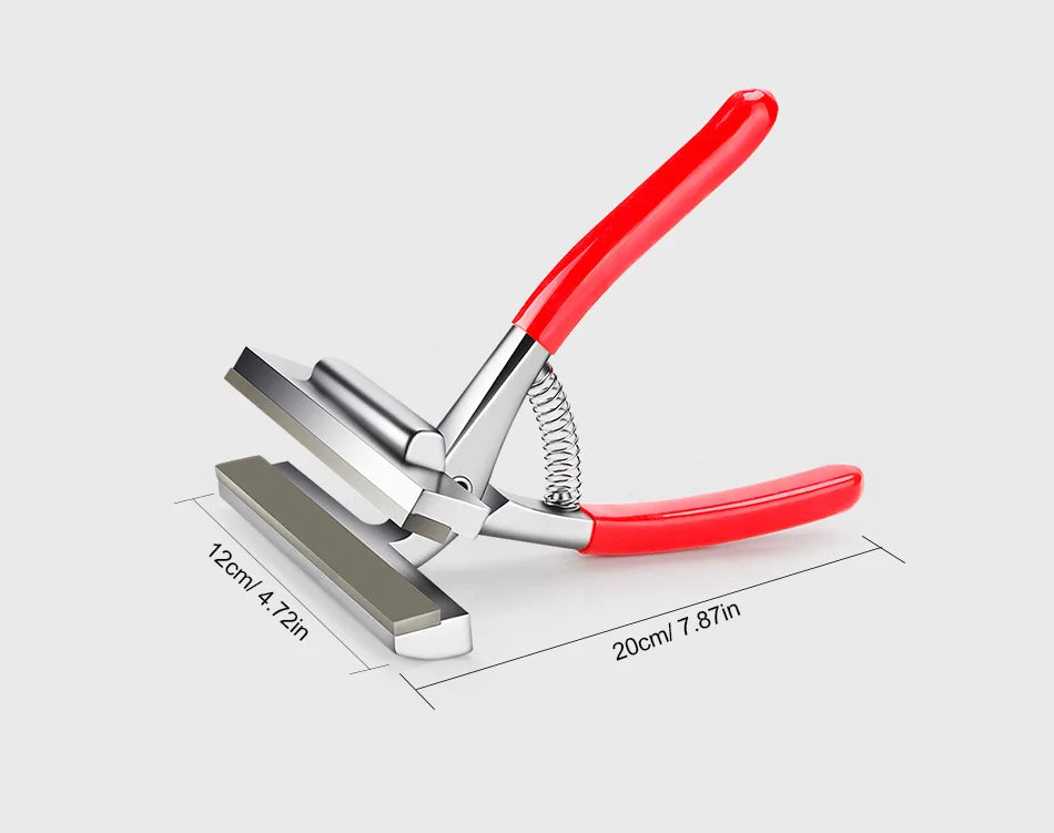 Art Alloy Canvas Stretching Pliers Spring Handle for Stretcher Bars Artist Framing Tool 12CM Width Red Shank Oil Painting Tool