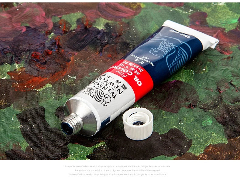 170ml Large Tubes Oil Paint Non-Toxic Excellent Tinting Strength Mixable for Canvas Painting Artists Beginners DIY Art Supplies