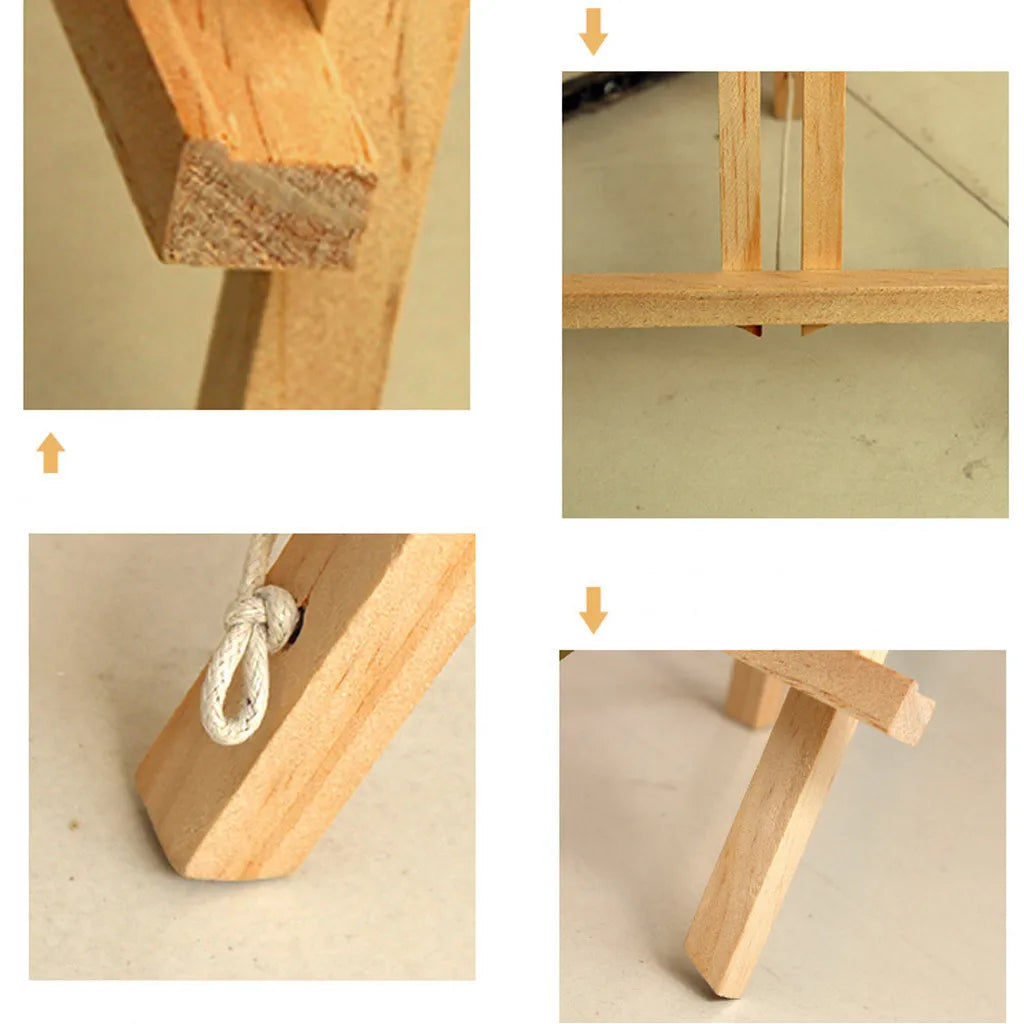 Natural Wood Made Easel