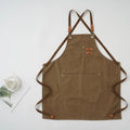 Brown Work Apron
