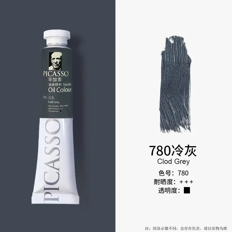Phoenix 50ml/tube Oil Paint Quick Drying High Saturation with Creamy Texture and Consistency for Artists, Students, Beginers