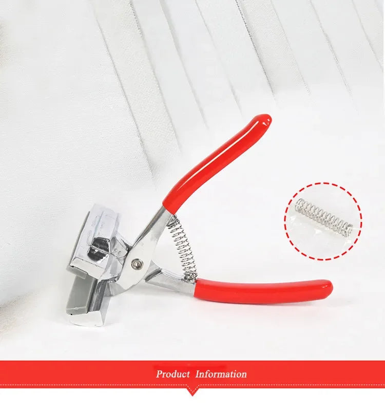 12cm Oil Painting Pliers ,Red Handle Clamp Cloth Stretched Canvas Pliers,Painting Stretch Fabric Clamp Pliers Art Supplies