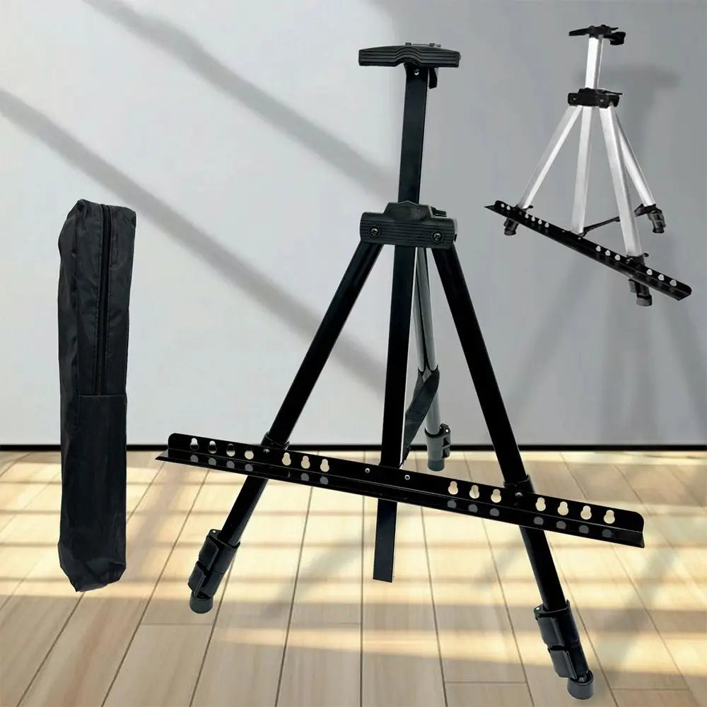Adjustable Sketch Easel Black Silver