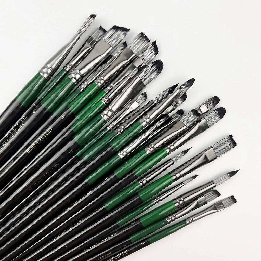 6 to 24pcs Professional Artist Brush Set