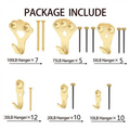120 PCS Picture Hanging Kit
