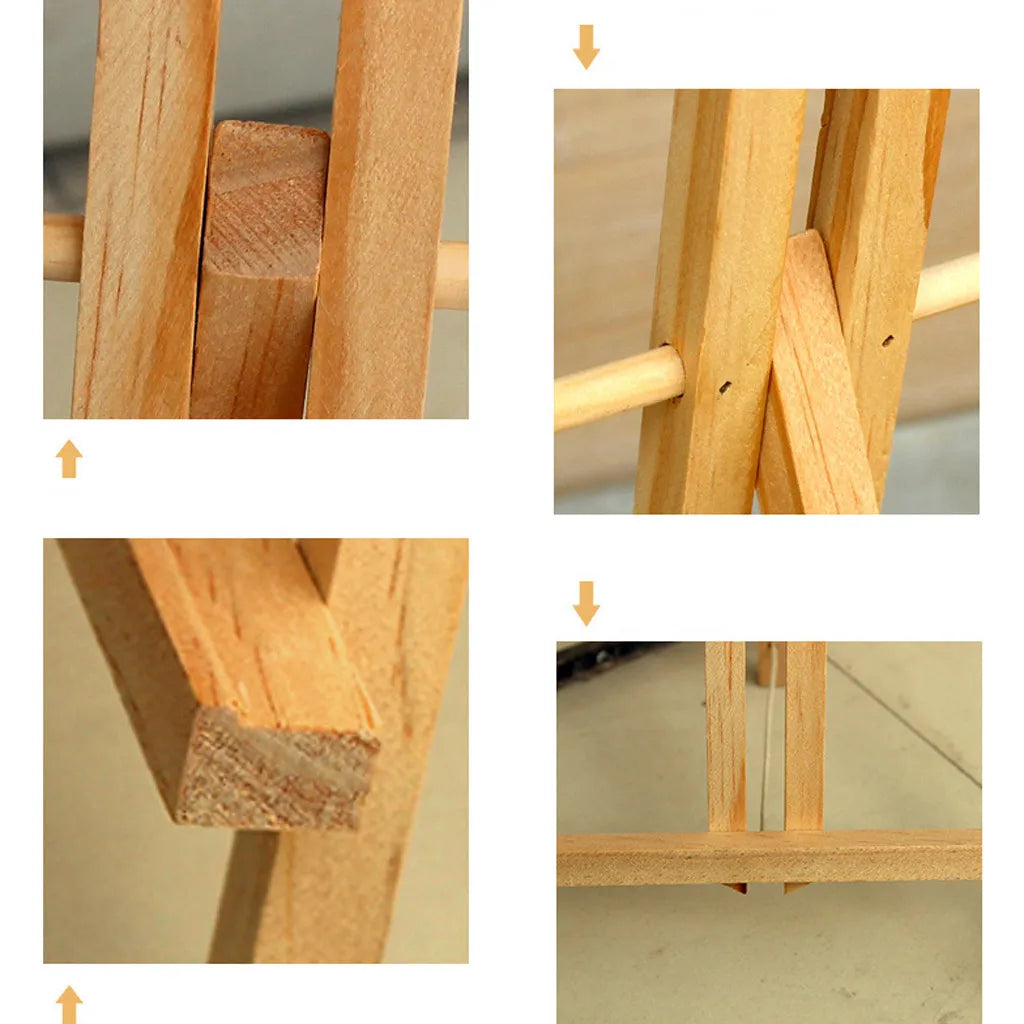 Natural Wood Made Easel