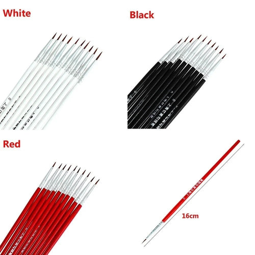 20pcs Thin Art Brushes